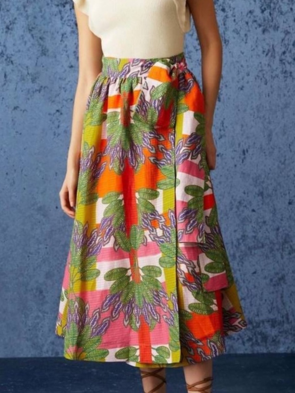 Marie Oliver Wrap Skirt